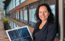 Florence Lambert, nommée présidente du plus grand salon européen dédié au photovoltaïque